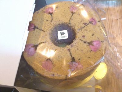 桜&小豆シフォン